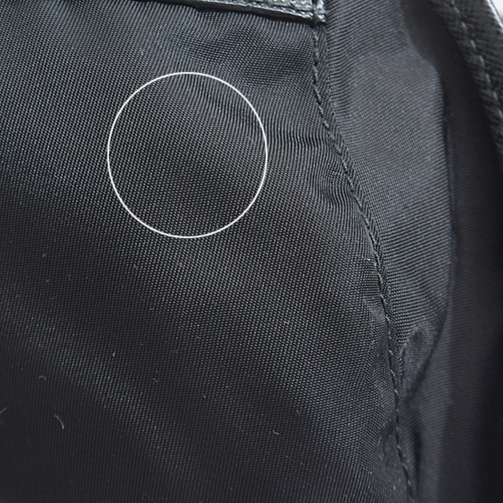 Prada Triangular Plate Backpack Nylon Black - image 8